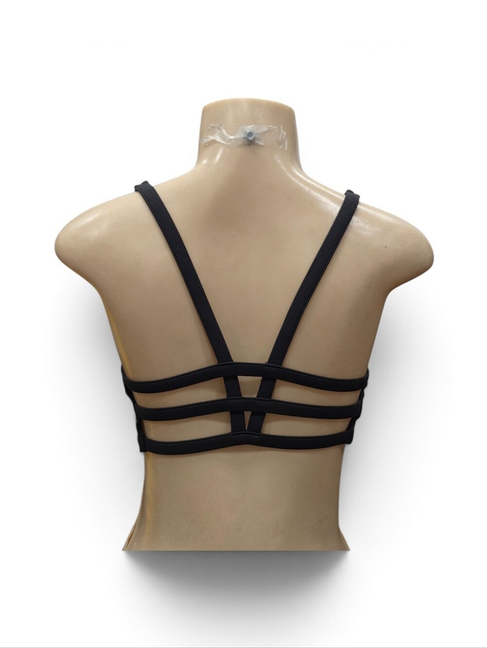 Vuori Yosemite Sports Bra Black Women Extra Small XS Strappy Activewear VW104 - Picture 6 of 15
